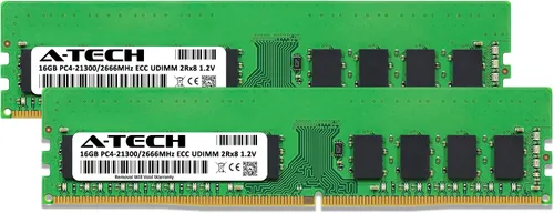 Vista 2 de A-Tech Kit de 32 GB (2 x 16 GB) RAM para Supermicro Super X11SCA, X11SCA-W, X11SCE-F, X11SCL-F, X11SCL-LN4F, X11SCM-F, X11SCM-LN8F DDR4 2666MHz