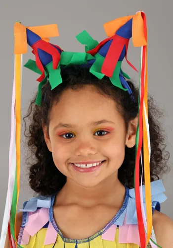 Vista 2 de Disfraz de Piñata para Niñas Multicolor