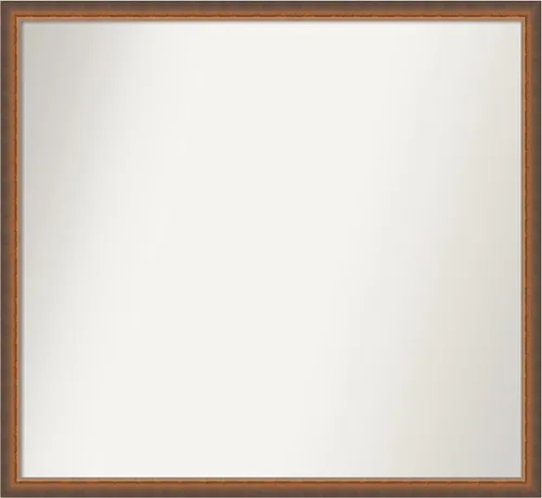 Vista 39 de Amanti Art Espejo de baño de bronce para sobre fregadero, 29 x 19 pulgadas, espejo rectangular de bronce antiguo, marco de madera tradicional