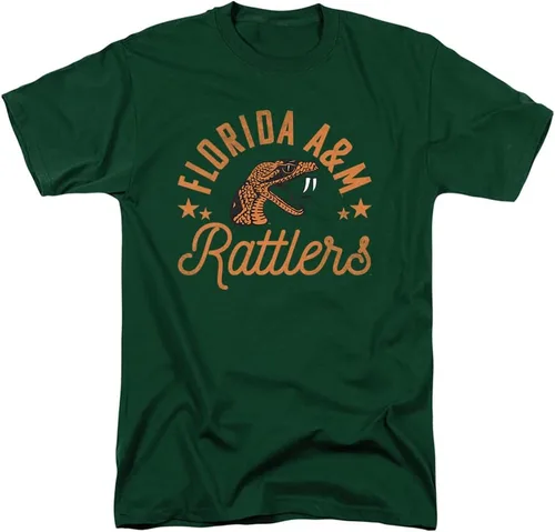 Vista 188 de Collegiate Distressed Mascot Unisex Adult T Shirt Collection 3 Universidad de Adelphi