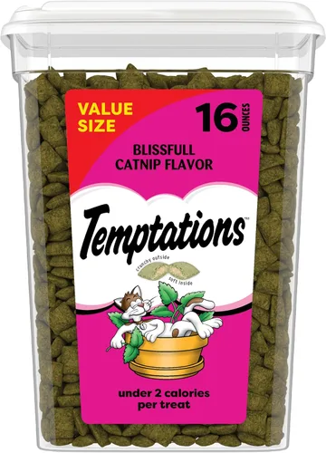 Vista 13 de Golosinas Temptations clásicas para gatos, empaque múltiple