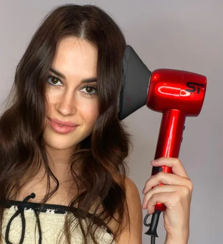 Vista 5 de Supreme Trimmer - Difusor de cabello rizado Adaptable para secador de pelo SHD347 para cabello rizado, ondulado y de aspecto natural HDi300 Negro