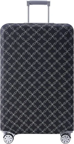 Vista 19 de TRAVEL KIN - Funda lavable para maleta con protección antiarañazos, protector para maletas de 18-32 pulgadas, Autumn Leaves, M, Moda