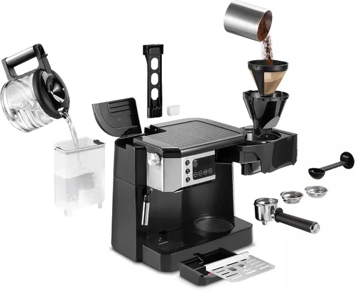 Vista 2 de De'Longhi COM530M - Máquina combinada de café y espresso todo en uno, 47 onzas