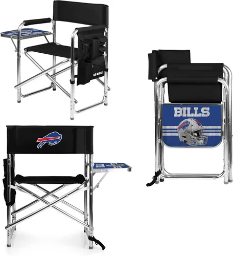 Vista 56 de Picnic TIME NFL Unisex-Adult NFL Sports Chair with Side Table, Beach Chair, Camp Chair for Adults