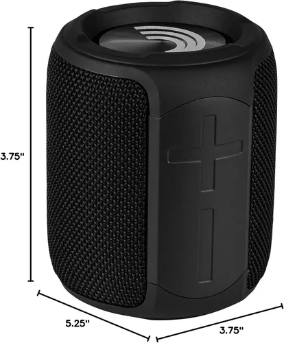 Vista 7 de Dayton Audio Altavoz Bluetooth portátil Boost, IPX5 resistente al agua, Bluetooth 5.0, duradero, uso interior/exterior..