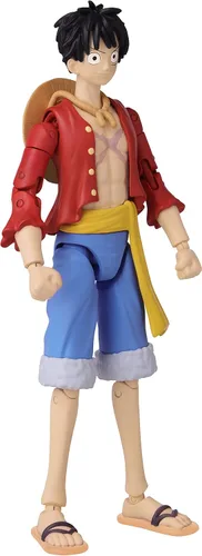 Vista 3 de Anime Heroes (36931) - Figura de acción de Luffy de One Piece Figura de acción de una pieza de 6 pulgadas Anime Heroes - Monkey D. Luffy