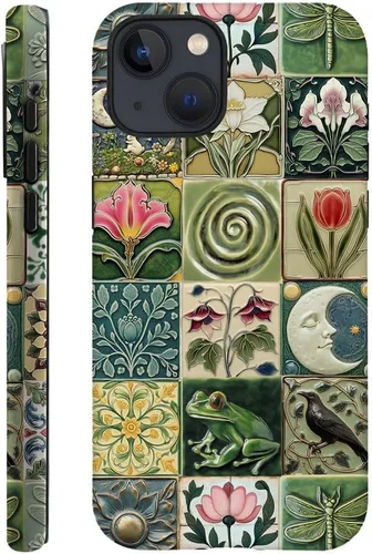 Vista 48 de DAIZAG Funda compatible con iPhone 11, funda duradera de protección contra golpes para niñas y mujeres, cruz bíblica, collage de flores