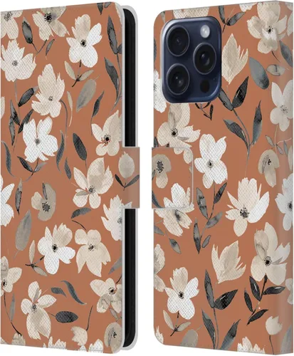 Vista 253 de Head Case Designs Officially Licensed Ninola Ditsy Flowers Yellow Nature Bold Leather Wallet Case Compatible with Samsung Galaxy A07 4G