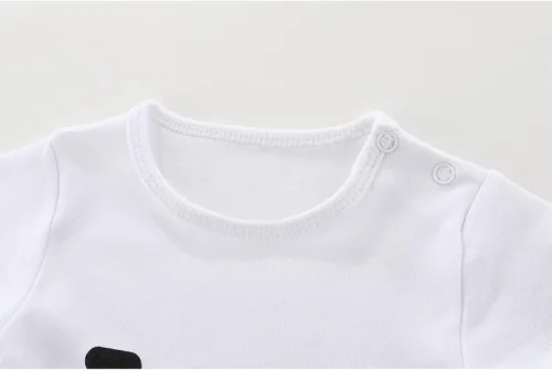 Vista 5 de Body de manga corta unisex para bebés gemelos I Love Papa I Love Mama