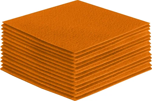 Vista 137 de FabricLA Hojas de fieltro acrílico para manualidades, cuadrados de fieltro precortados suaves de 4 x 4 pulgadas (3.9 in x 3.9 in), utiliza hojas
