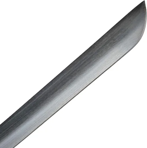 Vista 5 de Anime Cosplay Prop Espada Kurosaki Ichigo Black Sky Lock Zhanyue Zhanpaku Negro Recto/Doblado Samurai Espada