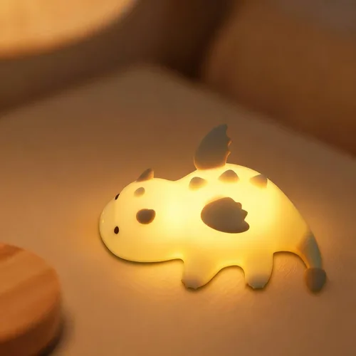 Vista 16 de Rechargeable Silicone Cute Pony Night Light for Kids - Dimmable Touch Lamp for Nursery, Bedroom Cute Baby Toddler Nightlight, Year of The Horse