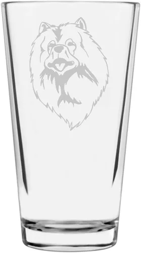 Vista 20 de Podenco Canario - Vaso de pinta de 16 onzas con temática de perro personalizado