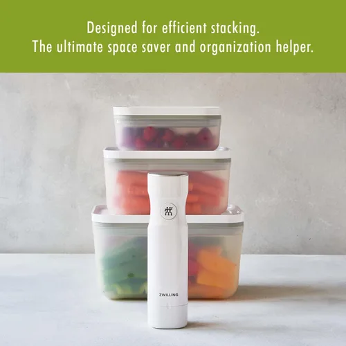 Vista 8 de ZWILLING Recipiente hermético grande de almacenamiento de alimentos Fresh & Save, contenedor de preparación de comidas, sin BPA
