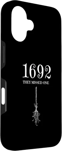 Vista 3 de Funda para iPhone 16 1692 They Missed One Salem Funny Halloween Witch