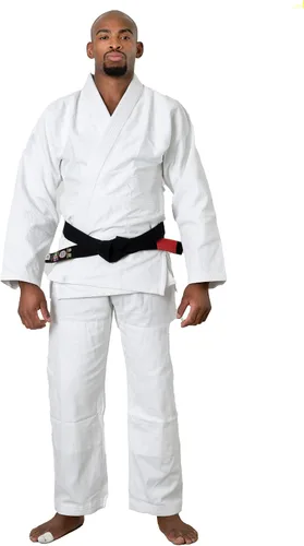 Vista 10 de Ronin 1980 BJJ GI para hombre - Equipo de entrenamiento de artes marciales ultraligeras de algodón Negro