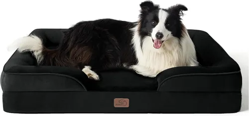 Vista 121 de Bedsure - Cama para gatos de interior, sofá cama lavable para perros muy pequeños, espuma de soporte con funda extraíble y lavable, forro Gris