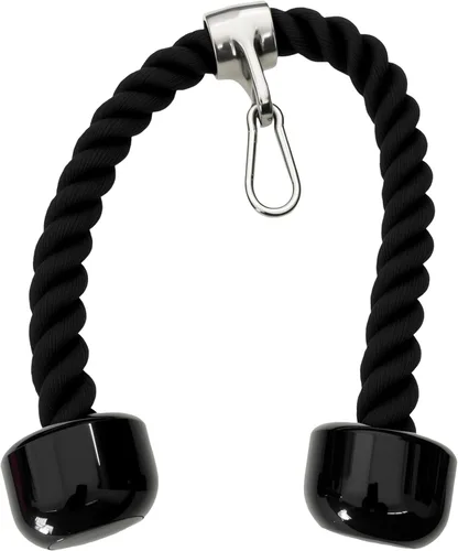 Vista 8 de Accesorios de cable de cuerda de tríceps pesados, accesorios de máquina de cable para gimnasio en casa, cuerda de tríceps de nailon para accesorios