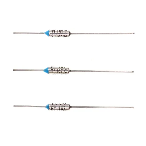 Vista 46 de Fusible térmico de temperatura metálica RY65 149.0 °F 149 ℉ 10A 250V 10 piezas