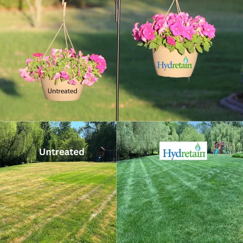 Vista 3 de Hydretain Root Zone Moisture Manager - Convierte la humedad del suelo en agua utilizable para plantas para protección contra la sequía, reduce