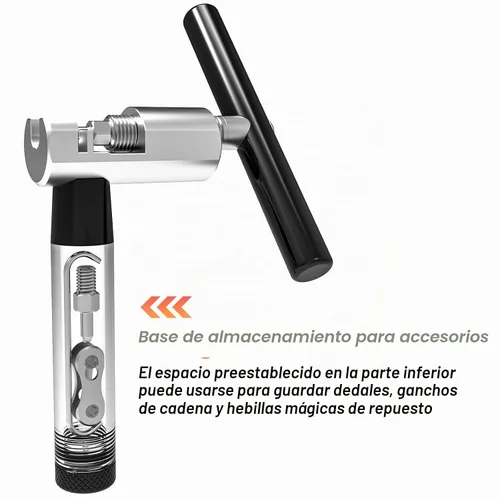 Vista 5 de Herramienta de cadena de bicicleta, interruptor de cadena para cadenas de bicicleta de 6 a 12 velocidades