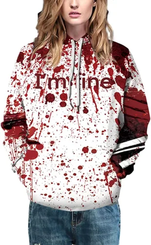 Vista 6 de EUDOLAH Sudadera con capucha Joker para hombre, con estampado digital, anime, con capucha, diseño de galaxia, para NavidadHalloween para mujer