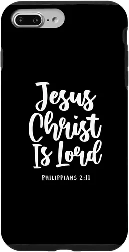 Vista 9 de iPhone 15 Jesús es el Señor Filipenses 2:11 Fe Versículo de la Biblia