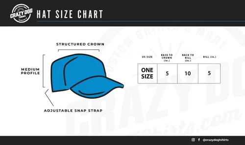 Vista 4 de Crazy Dog T-Shirts Sombreros de pesca divertidos Gorras gráficas de peces divertidos