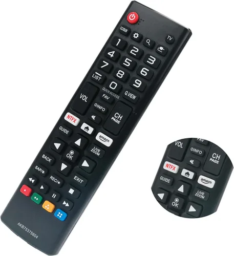 Vista 2 de AKB75375604 Reemplazo remoto para LG Smart TV 43UK6090PUA 49UK6090PUA 50UK6090PUA 55UK6090PUA 60UK6090PUA 60UK6090PUA 70UK6190PUB 75UK6190PUB