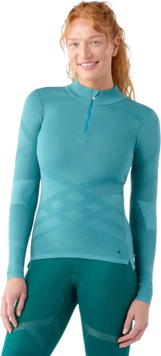 Vista 2 de Smartwool Intraknit Merino 200 - Camiseta con cremallera de 14 para mujer