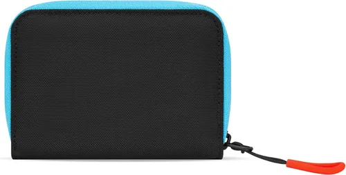 Vista 5 de Sherpani Barcelona, pequeña cartera de nailon bifold con bolsillo con cremallera para mujer, bolsa de viaje, protección RFID Chromatic