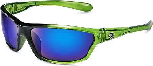 Vista 51 de Nitrogen Gafas de sol deportivas polarizadas envolventes para hombres y mujeres, UV400, para conducir, pescar, correr, gafas de sol