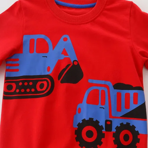 Vista 43 de Bumeex Sudaderas con cuello redondo para niños de 2 a 7 años
