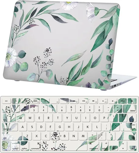 Vista 14 de Funda para laptop compatible con MacBook Air de 11 pulgadas 2015 2014 2013 2012 2011 2010 Realease modelo A1465 A1370, funda protectora de plástico