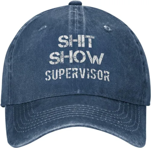 Vista 12 de Shit Show Supervisor Hat para mujer, gorra de béisbol vintage