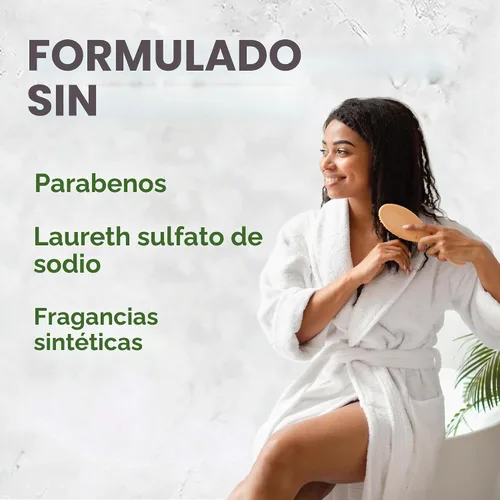 Vista 3 de Avalon Organics Acondicionador de pera de coco totalmente natural, 11 onzas líquidas