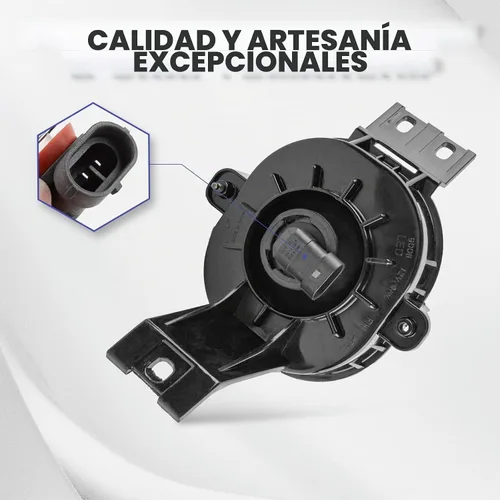 Vista 5 de luz antiniebla para Ram 1500 2002-2008/Ram 2500 2003-2009/Ram 3500 2003-2010, Durango 2ª generación 2004, camioneta Durango 05-06 9006 12V 51W