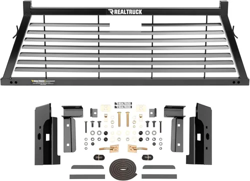 Vista 7 de Kit de hardware RealTruck BACKRACK para uso con caja de herramientas de 21", Negro, Sin necesidad de perforación 30119TB Compatible