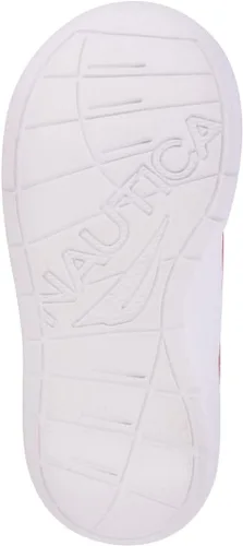 Vista 5 de Nautica Tenis sin cordones para niña, zapatos deportivos para correr, caminar, jugar tenis y deportes (niños pequeños)