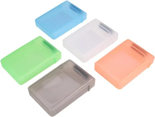 Vista 4 de ULTECHNOVO Caja organizadora de disco duro de 3.5 pulgadas con cierre a presión y etiqueta para una protección segura del disco duro y una fácil