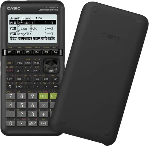 Vista 2 de Casio fx-9750GIII Calculadora Gráfica Pantalla Natural de Libro de Texto Programación Python Ideal para Exámenes, STEM y Matemáticas Avanzadas