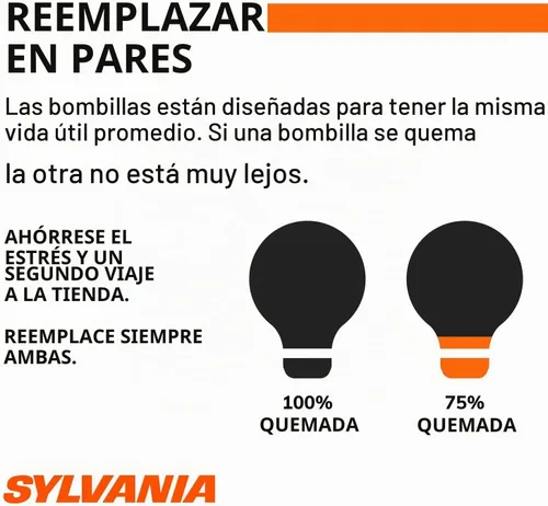 Vista 8 de Bombilla de LED ámbar 1156 (2 unidades), 3157, Ambar