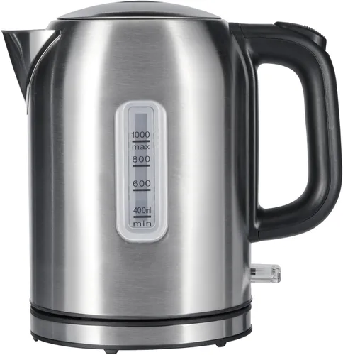 Vista 8 de Amazon Basics Hervidor eléctrico con jarra de vidrio para té y café, sin BPA, ebullición rápida, apagado automático, 1.1 cuartos, 1500W, vidrio
