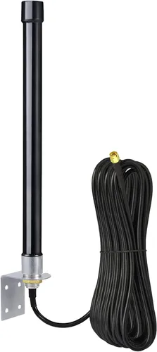 Vista 6 de Bingfu Antena de cámara celular de largo alcance 0.14 oz LTE de 32.8 pies, cable compatible con Spypoint Link Micro Covert Spartan Stealth Muddy