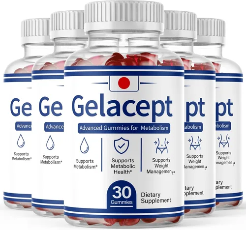 Vista 10 de Gelacept - Gomitas de apoyo para el peso y el bienestar, paquete de 2