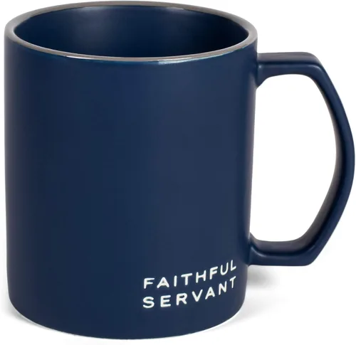 Vista 11 de Lighthouse Christian Products Simply Yours Pray - Taza de café de cerámica de 18 onzas, paquete de 4, color negro medianoche