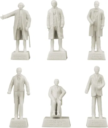 Vista 3 de BMC Presidents of the United States Series 1: Figura de plástico 6pc Set