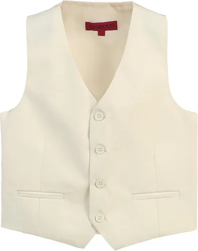 Vista 13 de Gioberti Chaleco de traje formal para niño de 4 botones Beige