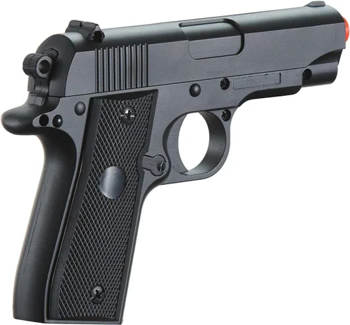Vista 5 de Pistola Airsoft P88 de 220 FPS con resorte (color: negro)